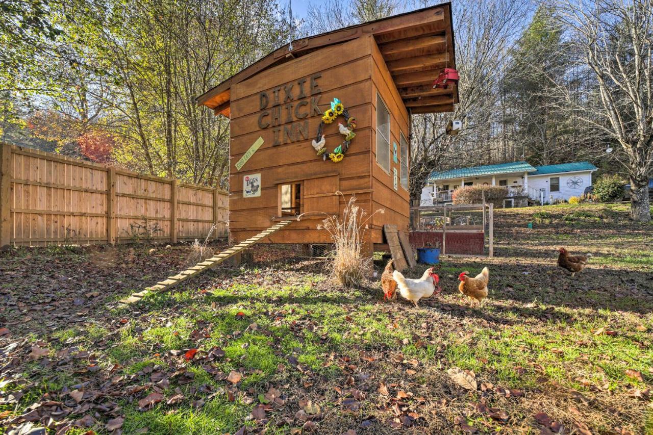 Smoky Mountain Vacation Rental With Hot Tub And Kayaks Whittier Kültér fotó