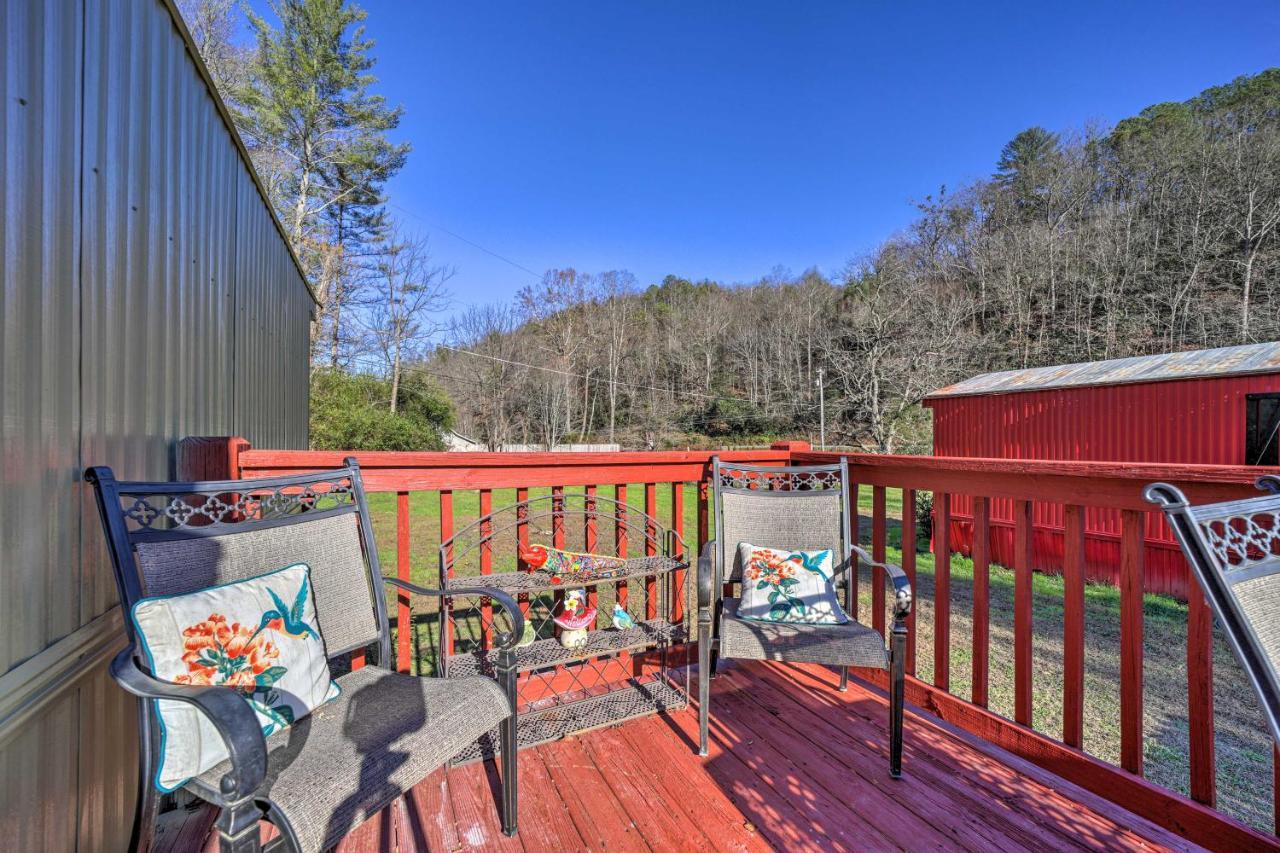 Smoky Mountain Vacation Rental With Hot Tub And Kayaks Whittier Kültér fotó